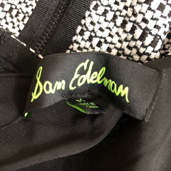 sam edelman fringe dress black white size medium - Picture 8 of 8